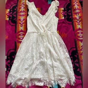 White Altar’d State dress